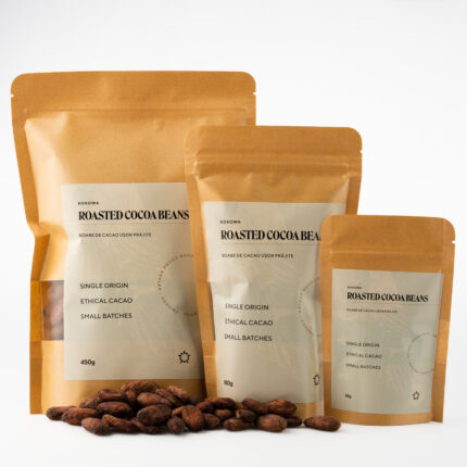 KOKOWA Beans ROASTED - Boabe de cacao ușor coapte - Single Origin Ecuador