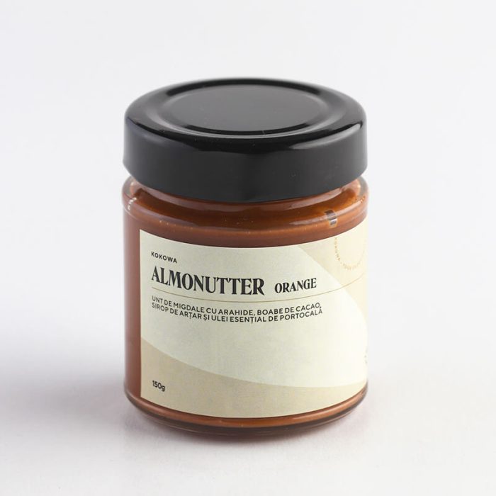 Almonutter Orange - unt de migdale cu portocală